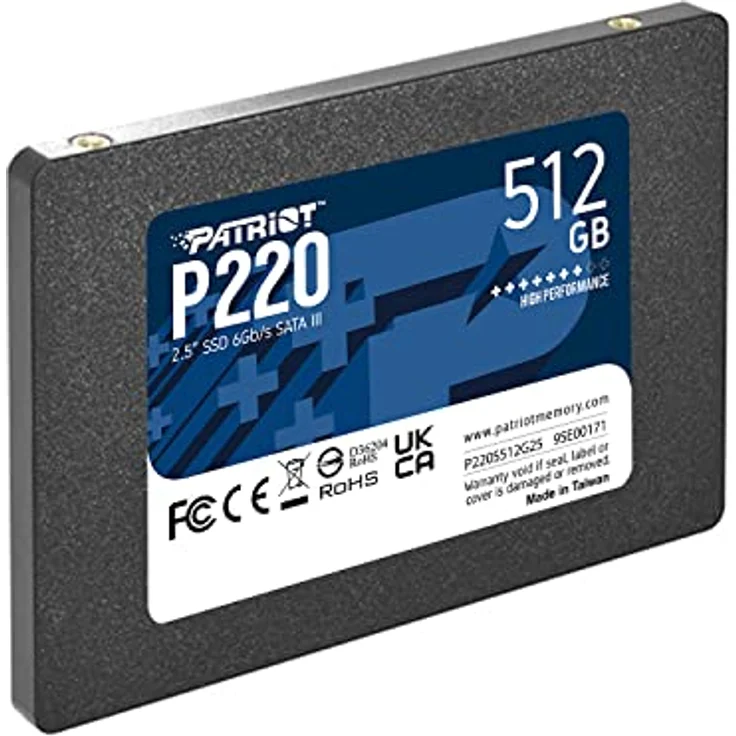 Patriot Memory P220 512GB SATA III SSD-Festplatte, 2.5 Zoll – Bild 4