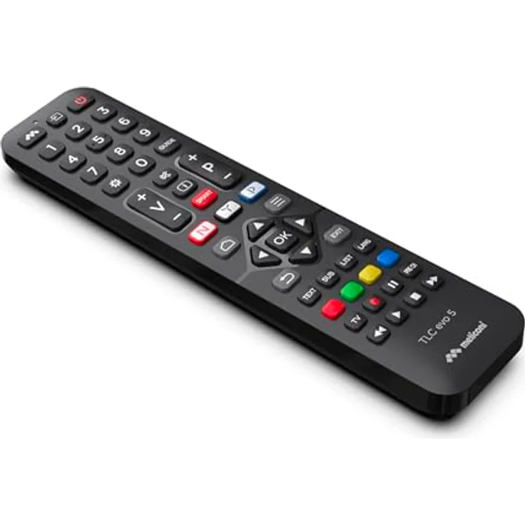 Meliconi TLC Evo.5 Ersatz-Fernbedienung für Thomson-TCL TV, Plug-and-Play mit Zugang zu Netflix, YouTube und Amazon Prime Video – Bild 2