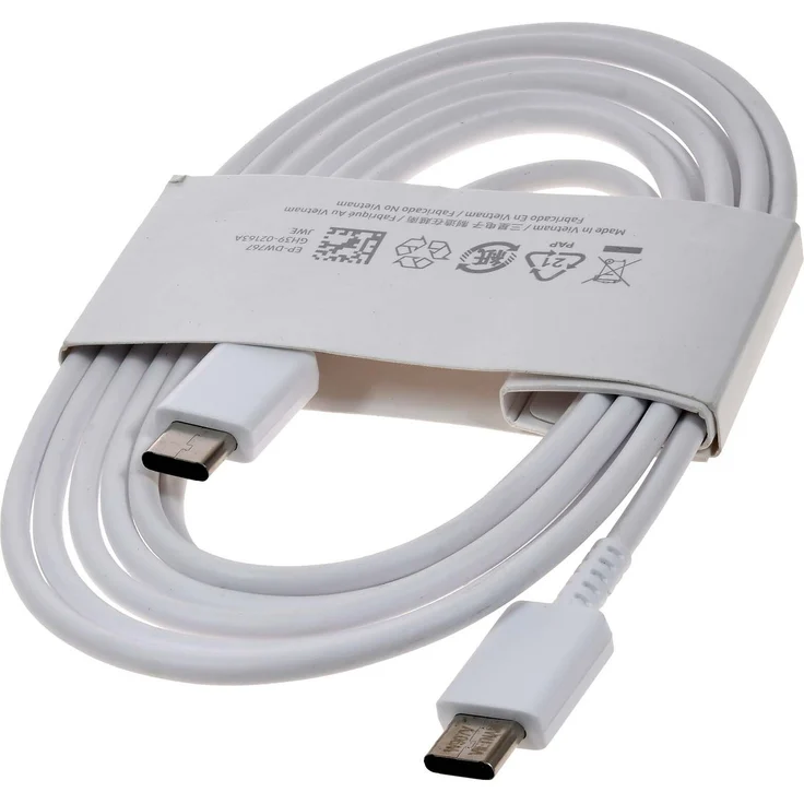 Samsung DW767 USB-C Ladekabel, 25W Schnell-Ladekabel, 2m, schwarz