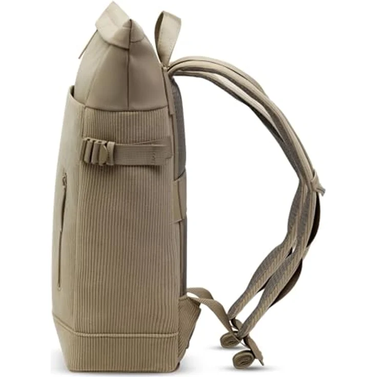 Kapten & Son Helsinki Cord Backpack, Freizeitrucksack mit Laptopfach für Geräte bis 15,6 Zoll, 17L, Dusty Khaki – Bild 2