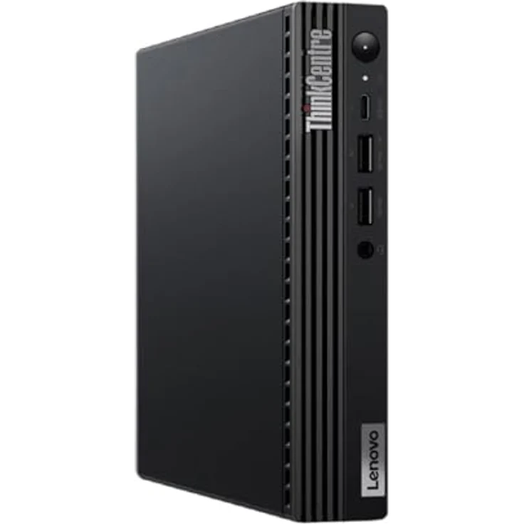 Lenovo ThinkCentre M70q Gen4, Mini Desktop-PC mit Intel Core i5 13500T, 16 GB RAM, 512 GB SSD, Wi-Fi 6E, Raven Black – Bild 1