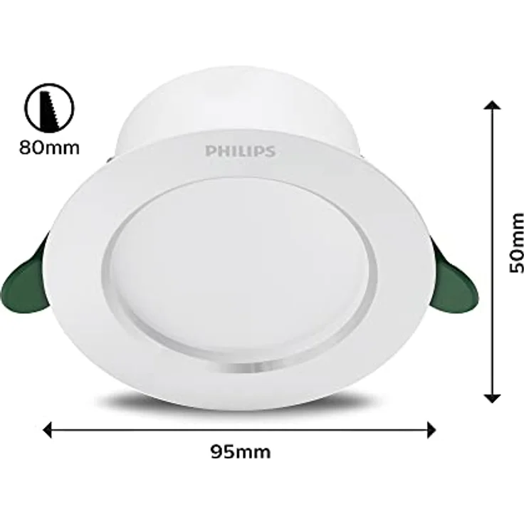 Philips Diamond Cut Ultra Effizient Gen. 2 6.5W, 150cm, 4000K, 1050 Lumen, warmweiß - Smarte Deckenbeleuchtung mit Energieklasse B – Bild 3