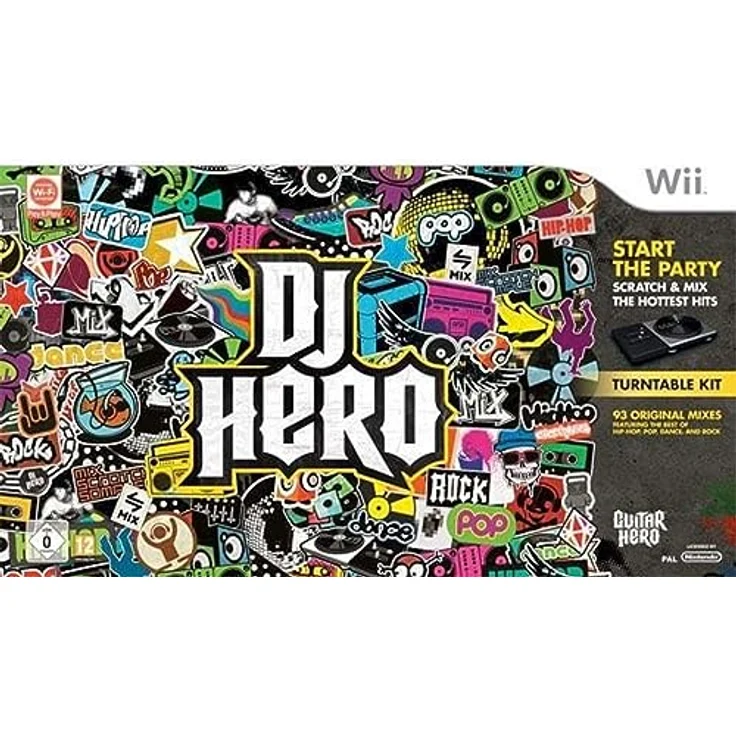 DJ Hero Bundle (Turntable + DJ Hero 1) (Wii) – Bild 2