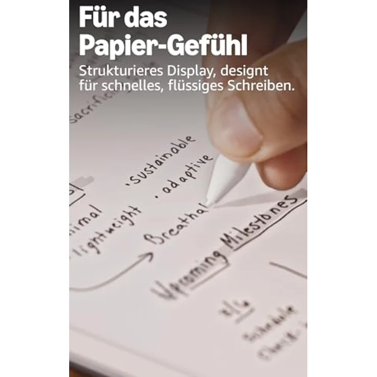 Amazon Kindle Scribe 2025 64 GB, 11-Zoll E-Book-Reader mit Frontlicht, integriertem Notizbuch und KI-Tools, dünn und leicht – Bild 3