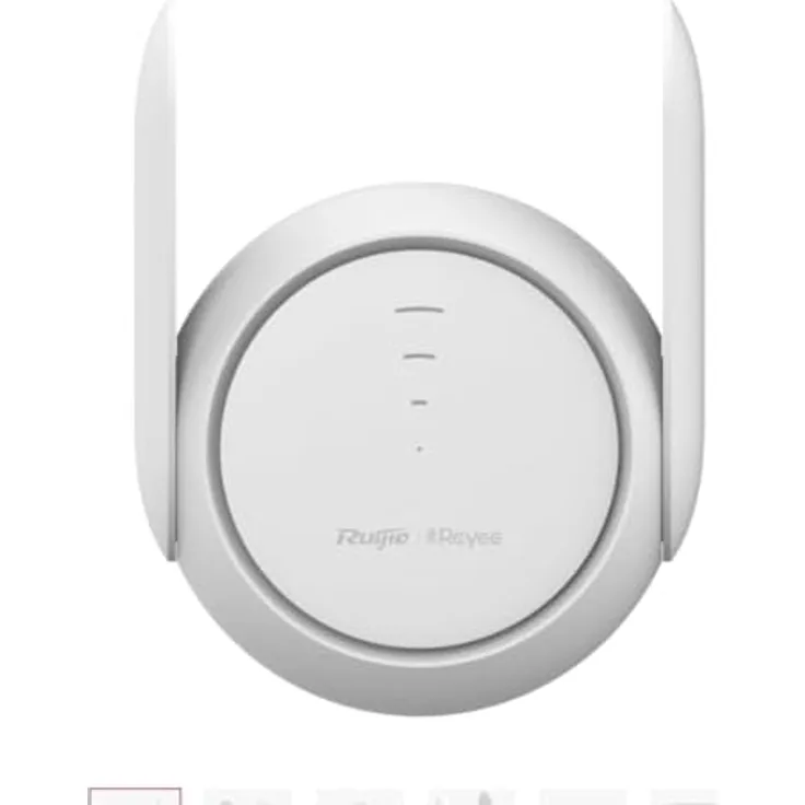 Rouijie Networks RG-EW1200R, 1200Mbps Dual-Band Mesh Wi-Fi Extender mit 4 Antennen, Kindersicherung und Reyee Router App