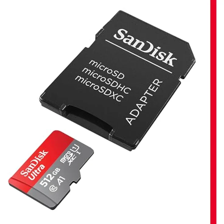 SanDisk Ultra microSD-SD-card - 150MB - 512GB (SDSQUAC-512G-GN6MA) – Bild 2