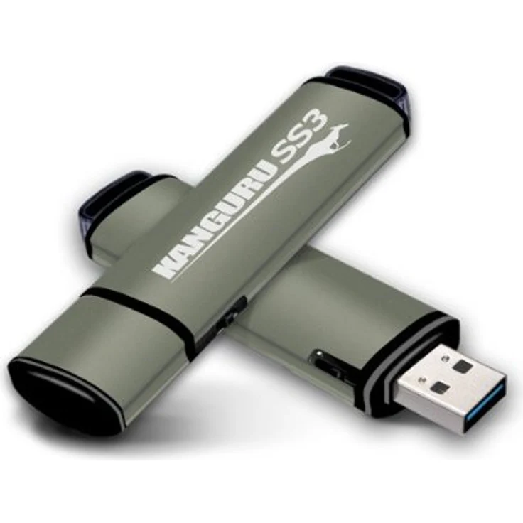 Kanguru SS3 USB-Stick (USB 3.0, mit Verschlüsselung geschützt), Braun braun 16 gb – Bild 5