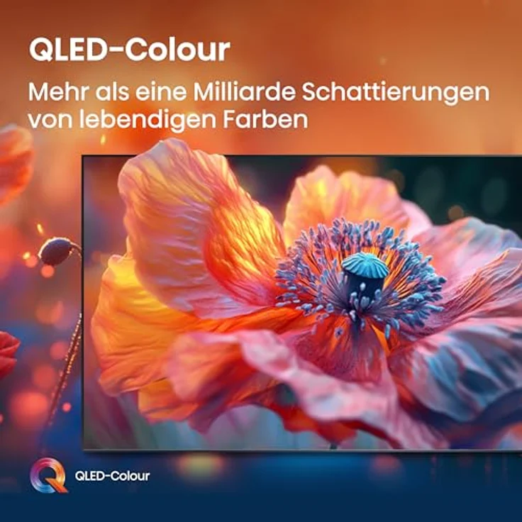 Hisense 58E7Q, 58 Zoll QLED&DLED Smart TV mit Dolby Vision Atmos, HDR10, Game Mode Plus, AI 4K Upscaler und Sprachsteuerung [2025] – Bild 4