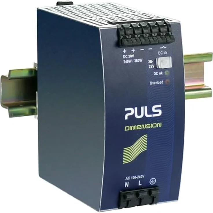 PULS Netzteil für DIN-Schiene 30V 8,6A 240W, leistungsstark und zuverlässig