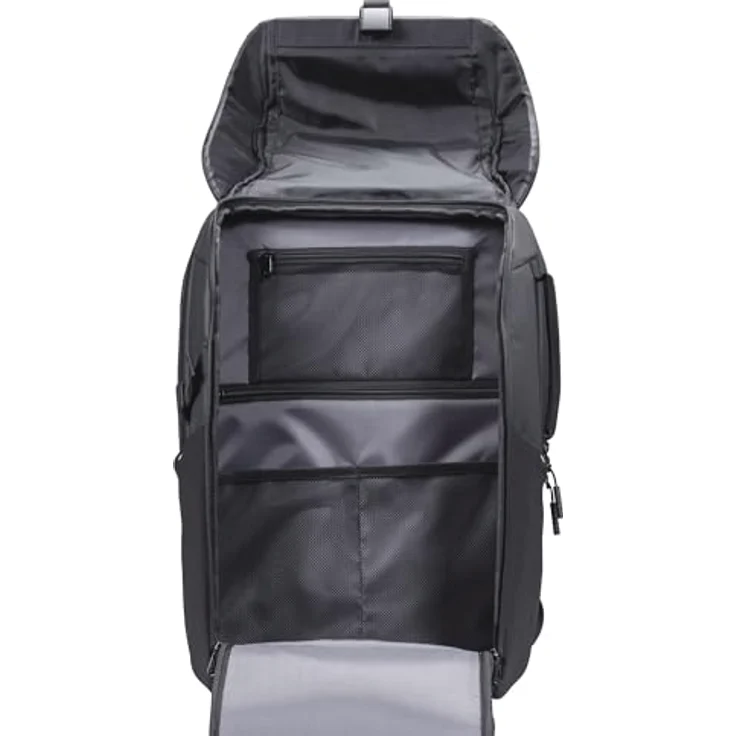 TRUST Jersey Rucksack, wasserdicht für Notebooks bis 17", 25 L Volumen, schwarz – Bild 12