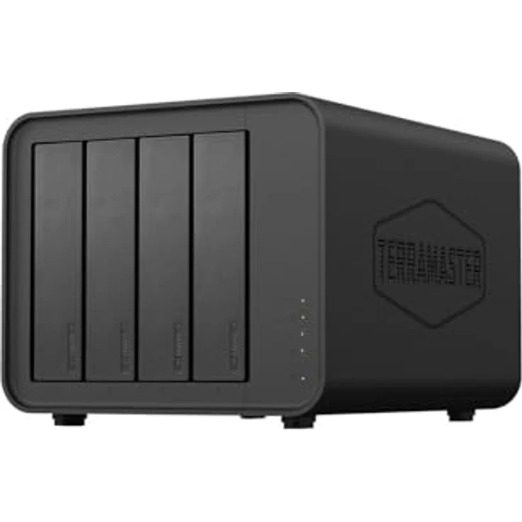 TERRAMASTER F4-424 Pro NAS Speicher - 4Bay Core i3 8-Core 8-Thread CPU, 16GB DDR5 RAM, 2.5GbE Port x 2, Network Attached Storage für Unternehmen (Diskless) – Bild 1