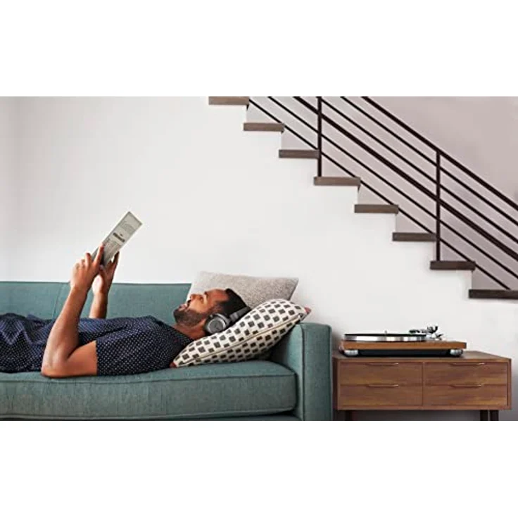 TEAC TN-400BT-X Plattenspieler (Riemenantrieb, Bluetooth) in edlem Schwarz – Bild 2