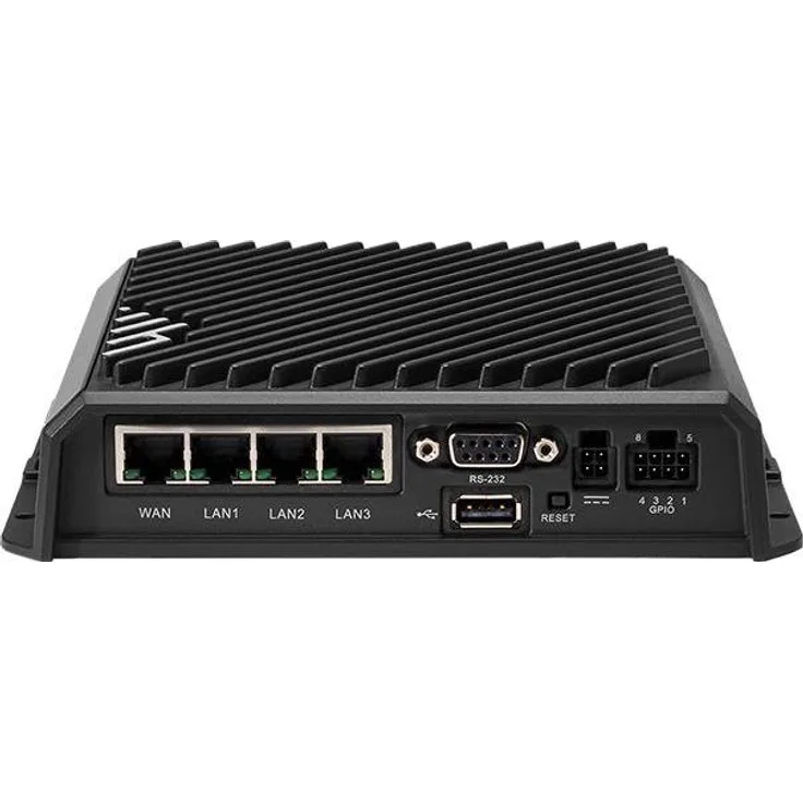 Cradlepoint IBR1700, 5G-Router mit Wi-Fi 6, bis zu 600 Mbps, Sicherheitsprotokolle WPA2/WPA3, kompakt, Schwarz