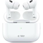 Tech-Protect Ultraboost TWS Kopfhörer Pro, kabellos mit 4,5 Stunden Akkulaufzeit, Weiß