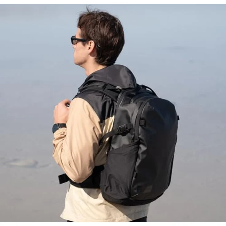 Wandrd NIMBUS 18 Black, Fotorucksack 18L mit seitlichem Kamera-Schnellzugriff, gepolstertem Laptop-Fach und wetterfesten Materialien, Schwarz – Bild 7