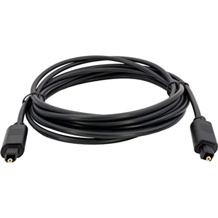 BIGtec 2m Toslink optisches Audio Kabel Lichtwellenleiter LWL 5mm – Bild 6