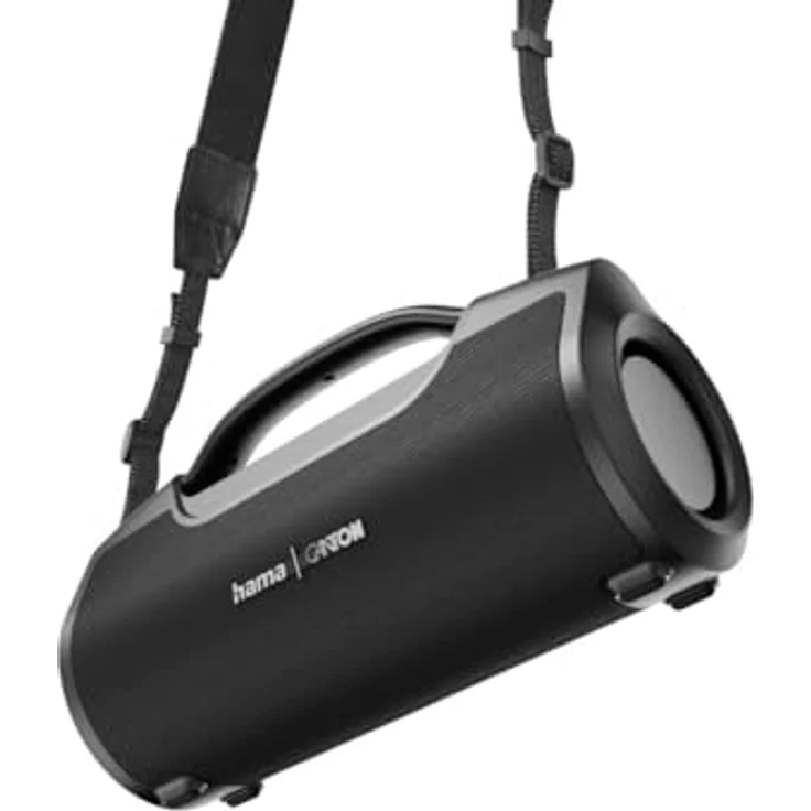 Hama Mate Pro MK II, Bluetooth Lautsprecher mit IPX6 Spritzwasserschutz, 60 Watt Nennleistung, 16 h Akkulaufzeit, Schwarz – Bild 5