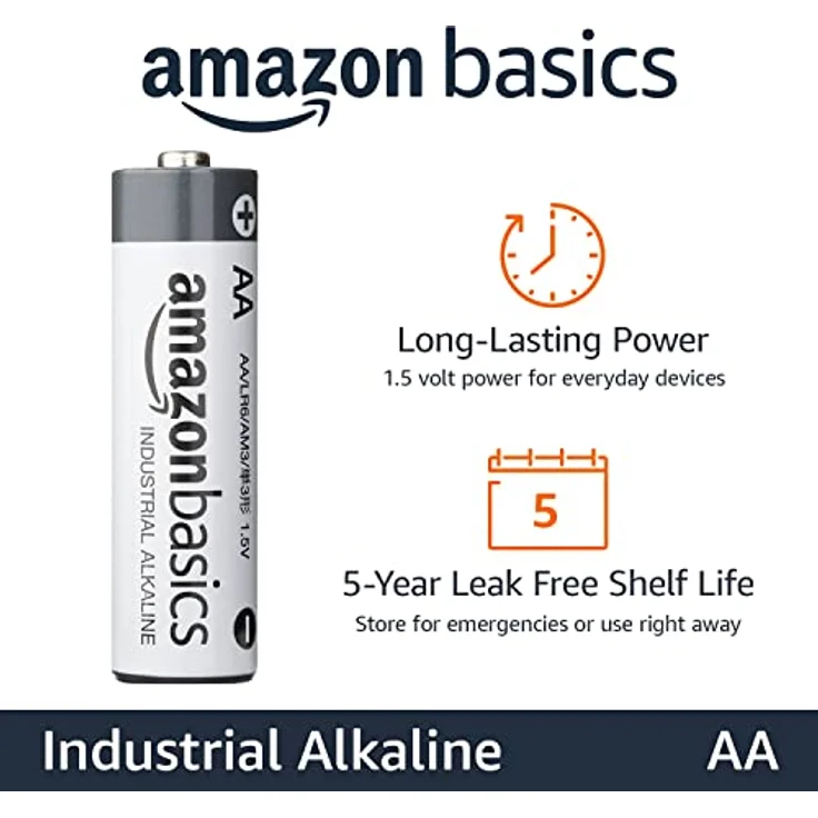 Amazon Basics AA Industrie Alkalibatterien, 150 Stück - Preisvergleich – Bild 2
