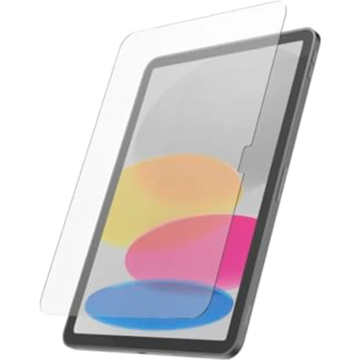 HAMA Premium Schutzfolie für Apple iPad 11" (2025), gehärtetes Glas, ultraklar, kratzfest, 0.33 mm dünn, antistatisch, inkl. Mikrofasertuch – Bild 1