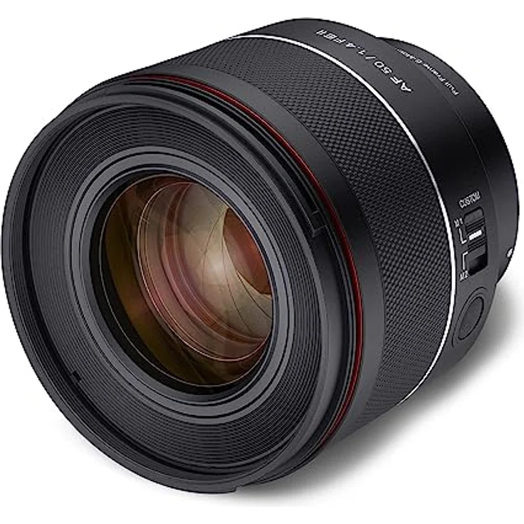 Samyang AF 50mm F1,4 II FE für Sony E - Standard Autofokus Objektiv für spiegellose Systemkameras von Sony, für Vollformat und APS-C Sensoren, Ideal für Detailaufnahmen – Bild 1