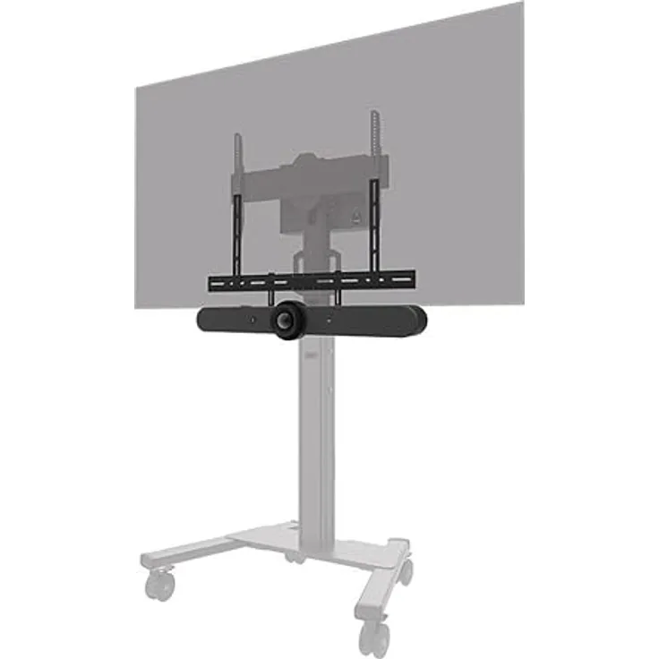 Neomounts AV30-500BL, Videobar-Set für 43-110 Zoll Monitore, VESA 200 x 200-800 x 600, max. 10 kg, universal, schwarz