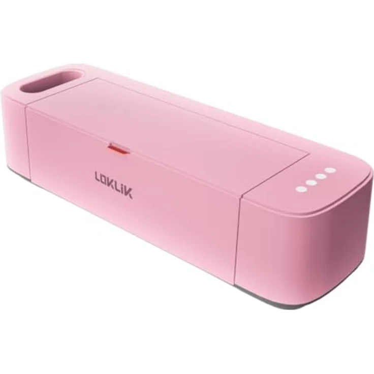 LOKLiK Crafter Schneideplotter – Hochpräzises Schneiden für Papier, Vinyl und Stoff, Farbe: Pink – Bild 2