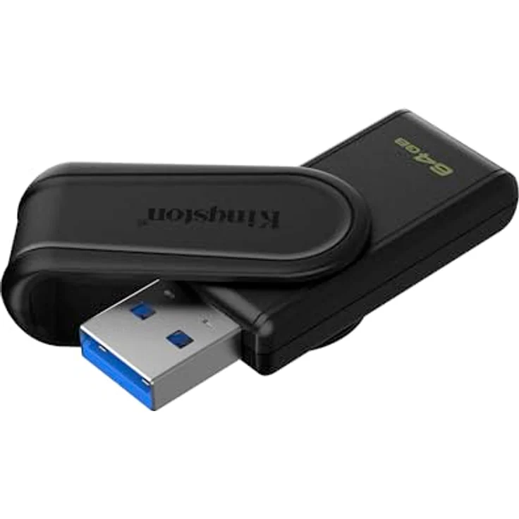 Kingston DataTraveler Exodia S USB-Stick 64GB, USB 3.2 Gen 1, Schwarz – Bild 2