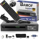 Bamof 2225 PRO Sat Receiver Digitaler Satelliten Receiver- (HDTV, DVB-S /DVB-S2, HDMI, SCART , 2X USB , Full HD 1080p ) [Vorprogrammiert für Astra, Hotbird und Türksat] + HDMI Kabel