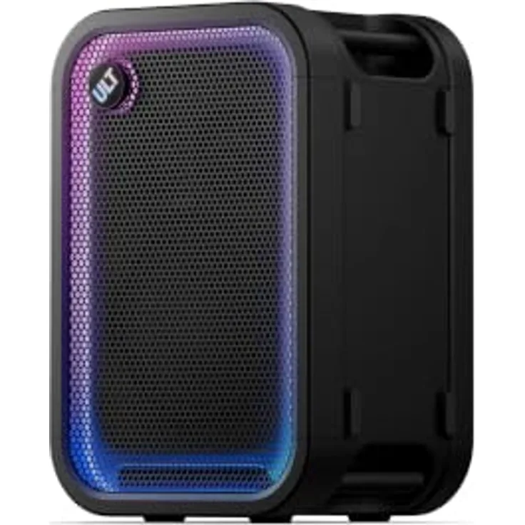 Sony ULT Tower 5, tragbarer kabelloser Bluetooth-Partylautsprecher mit 300 W Bass, 20 Stunden Akkulaufzeit und LED-Beleuchtung