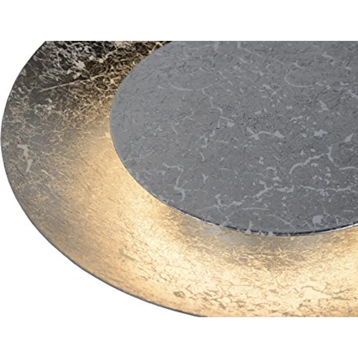 LUCIDE FOSKAL - Deckenleuchte - LED - Ø 21,5 cm - 1x6W 2700K - Silber – Bild 4