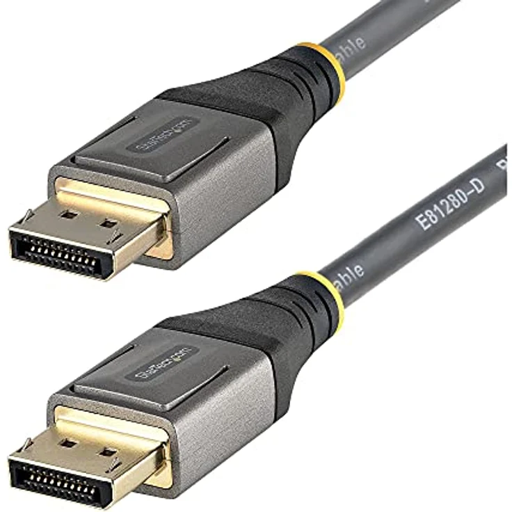 StarTech.com VESA Certified DisplayPort 1.4 Cable 8K 60Hz HDR10 Ultra HD 4K 120Hz DP Video Cable DisplayPort to DisplayPort Cable 1m – Bild 2