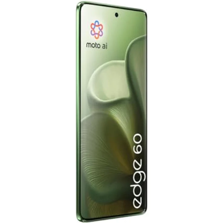 Motorola Edge 60 5G, Smartphone mit 12GB RAM, 256GB Speicher, 50 MP Kamera, 6,67" Super HD Display, Grün (Shamrock), Dual-SIM – Bild 4