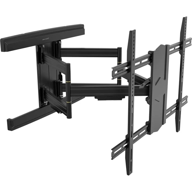AlzaErgo MXL620B Advanced XL TV-Halterung für 43"-100" TVs, neigbar -15°/2°, drehbar 90°, Tragkraft 70kg, VESA-kompatibel bis 800x600, geeignet für Curved TVs