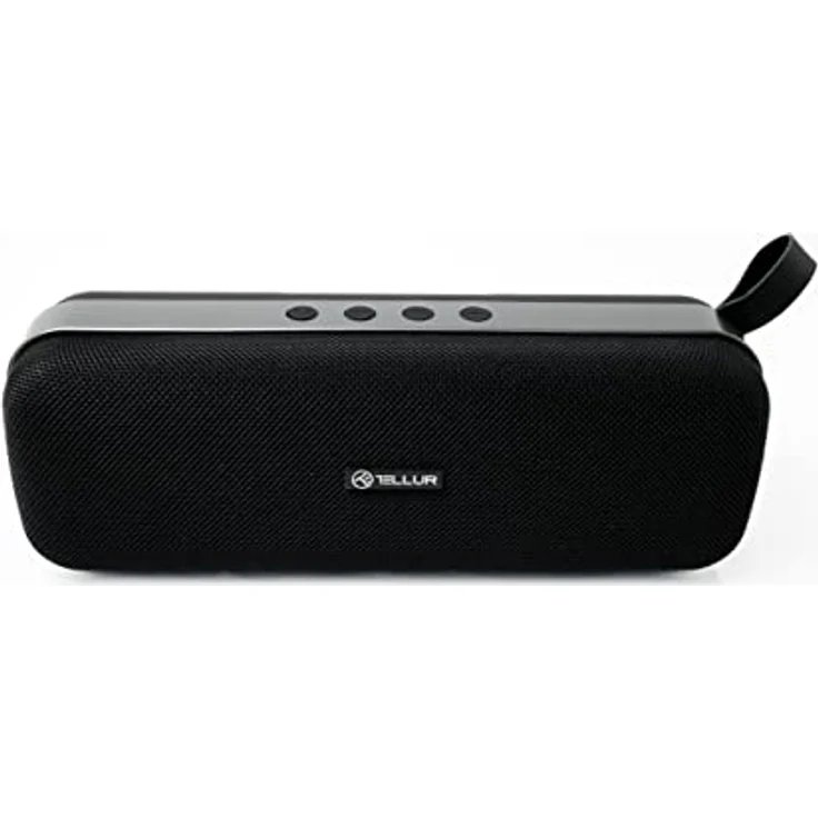 TELLUR Loop Bluetooth Lautsprecher mit Radio, 10W, Kompakte Musikbox Bluetooth mit True Wireless Stereo, Radio Bluetooth Box, Freisprechfunktion, USB, MicroSD/TF-Steckplatz, AUX-Buchse 3,5 mm, BT 5.0 – Bild 3
