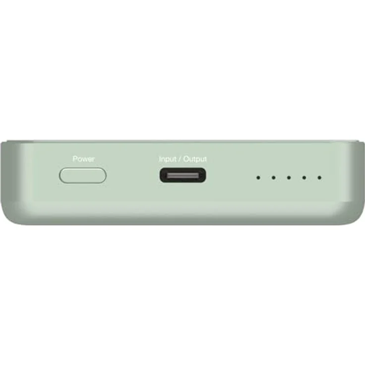 Verbatim Charge 'n' Go Essentials Powerbank 10.000 mAh, MagSafe, 15W magnetisch, PD 20W Schnellladefunktion mit LED-Anzeige, Grün – Bild 3