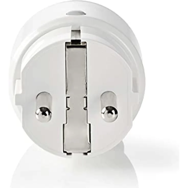 Nedis SmartLife Smart Plug SmartLife Smart Plug | Wi-Fi | Power Meter | 2500 W | Schuko/Typ F (CEE 7/7) | -10-40 °C | Android™ & iOS | White White, WIFIP110FWT, weiss – Bild 1