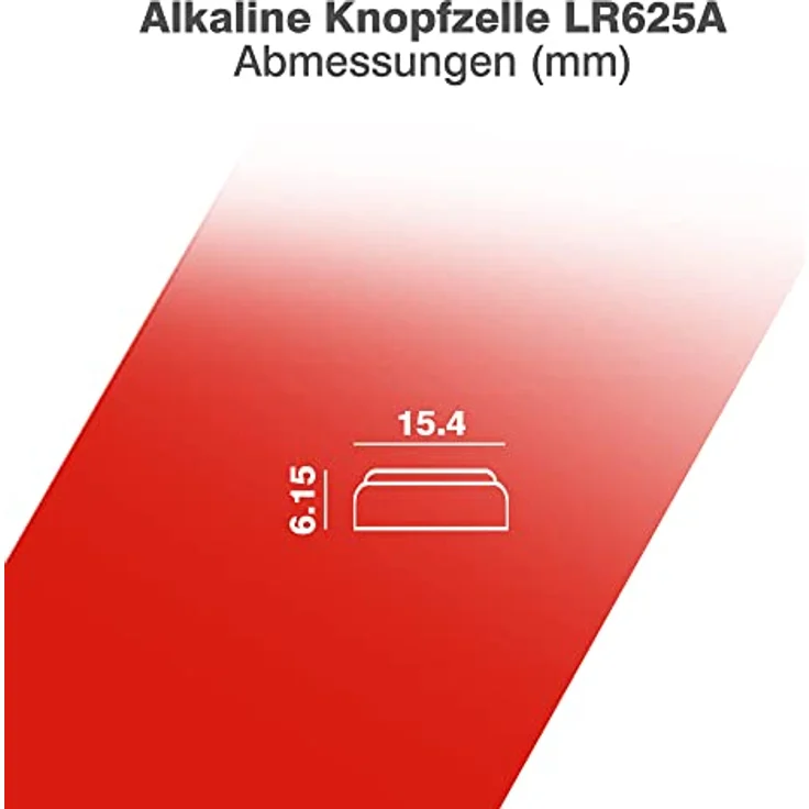 Camelion 12050125 Alkaline Knopfzelle, LR625A, 1er-Pack chrom – Bild 5