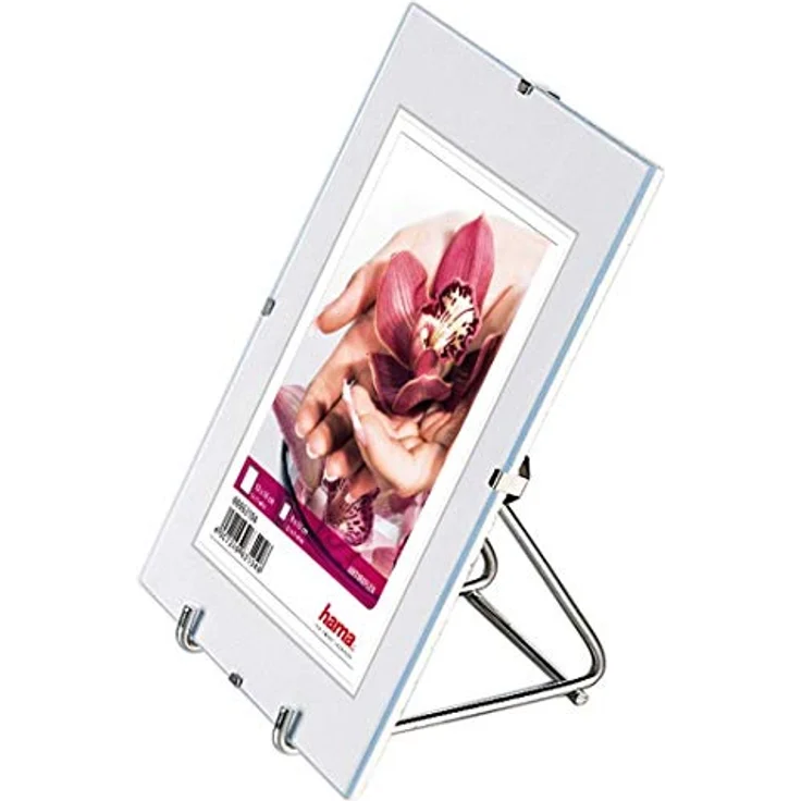 Hama Clip-Fix Aufsteller, Silber – Bild 1