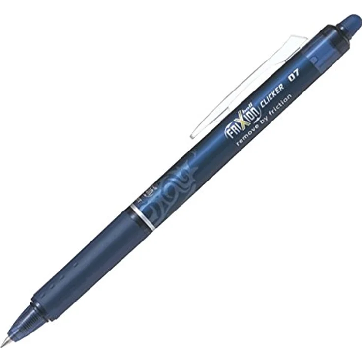 Pilot Tintenroller Frixion Ball Clicker 0.7, Gehäuse blau, 0.35mm, Schreibfarbe blau – Bild 1