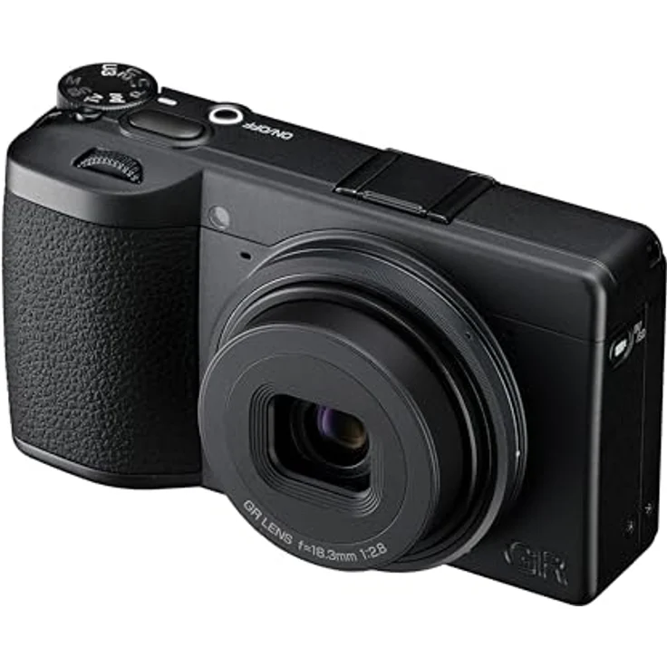 Ricoh GR IV Monochrome, Kompaktkamera mit 25,74 MP CMOS-Sensor für Schwarzweißfotografie, 28 mm f2 Objektiv, 53 GB Speicher – Bild 1
