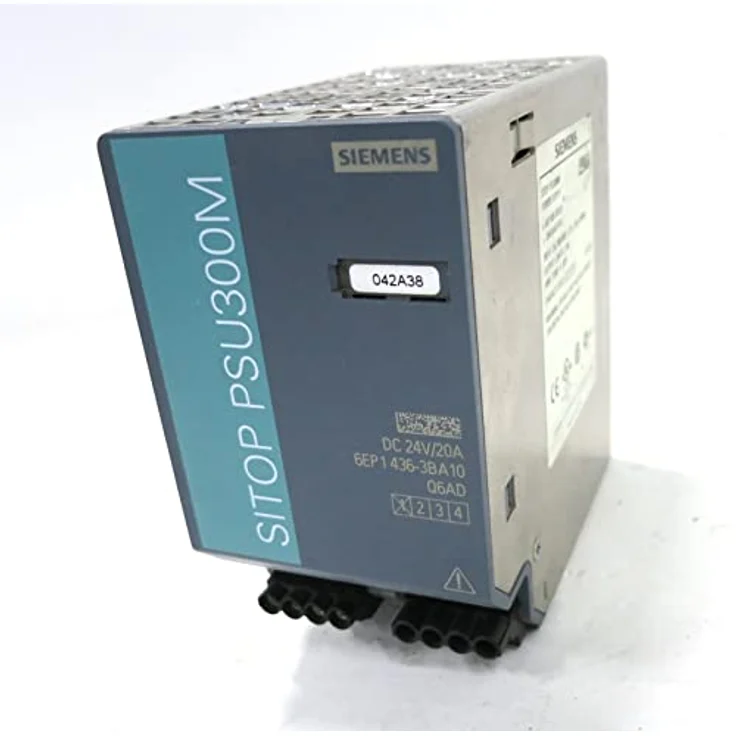 Siemens SITOP PSU8200 24 V/20A Hutschienen-Netzteil (DIN-Rail) 24 V/DC 20A 480W Anzahl Ausgänge:1 x – Bild 1