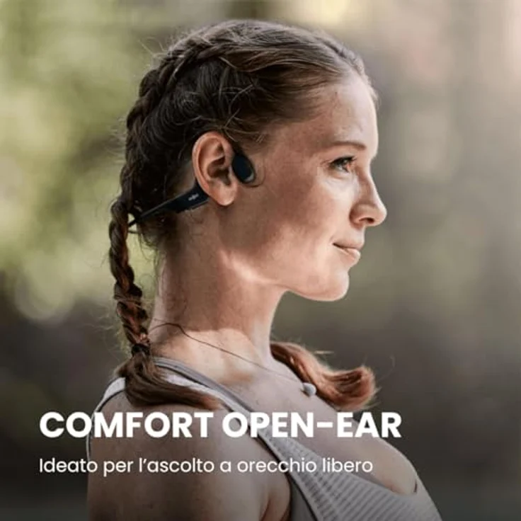 Shokz Openrun USB-C Schwarz Over-Ear-Kopfhörer mit Knochenleitungstechnologie und Bluetooth 5.1 – Bild 6
