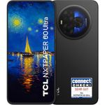 TCL NXTPAPER 60 Ultra 5G, Smartphone mit 7,2 Zoll FHD+ 120 Hz NXTPAPER Display, 12 GB RAM, 256 GB ROM, Augenschutz, 5200-mAh-Akku, Nebula Black
