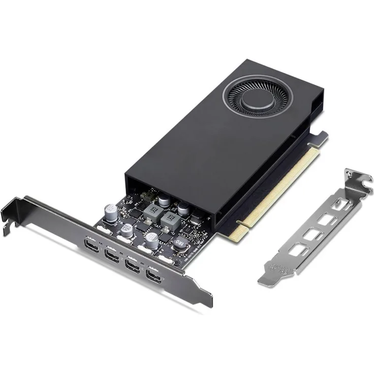 Lenovo Nvidia RTX A400, Grafikkarte mit 4GB GDDR6-RAM und Mini DisplayPort, aktiv gekühlt 
