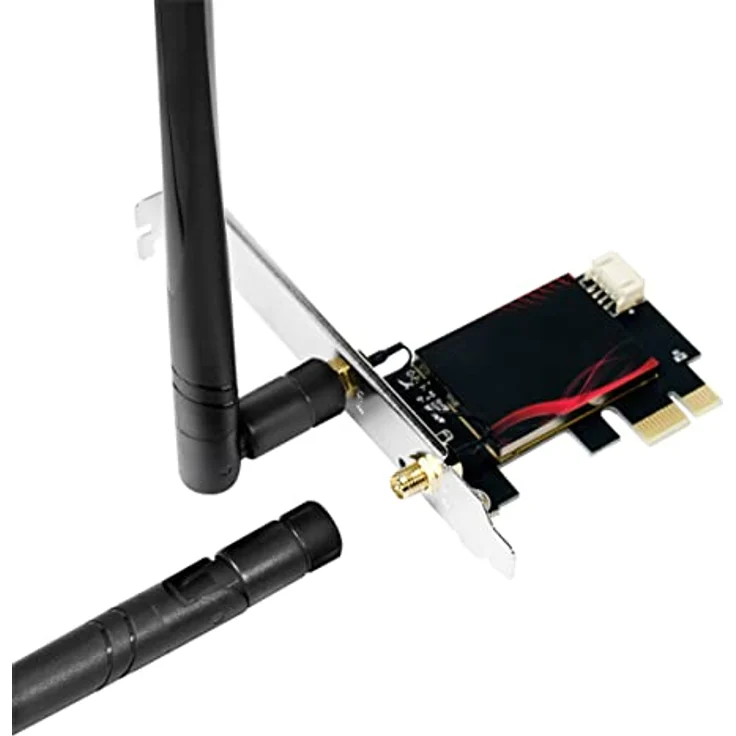 LogiLink WL0248 - PCI Express Karte neuste Generation mit WLAN (5GHz/6GHz/2,4GHz) & Bluetooth (Ver. 5.2) – Bild 3