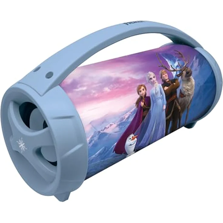 Lexibook Beleuchteter kabelloser Bluetooth-Lautsprecher mit Mikrofon Frozen, mehrfarbige Lichteffekte, 1200-mAh-Akku – Bild 3