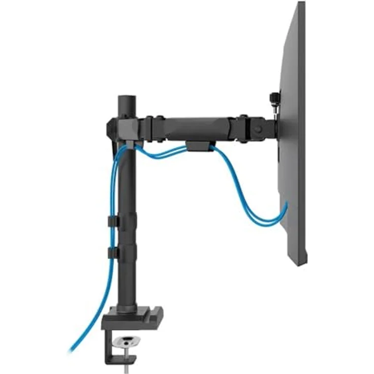 Neomounts DS60-600BL2 Nero, 2-armiger Monitorarm für 10"-32" Bildschirme, schwarz, max. 8 kg, vollbeweglich mit Höhenverstellung und Kabelmanagement – Bild 4