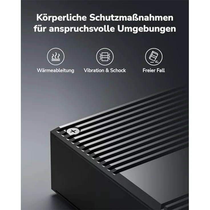 Cudy IG1008P, 8 Port Gigabit PoE-Industrienetzwerk-Switch, 802.3 at/af PoE, DIN-Schienen-Switch IP40 mit Kurzschlussschutz und Schutz vor verkehrter Polung – Bild 5