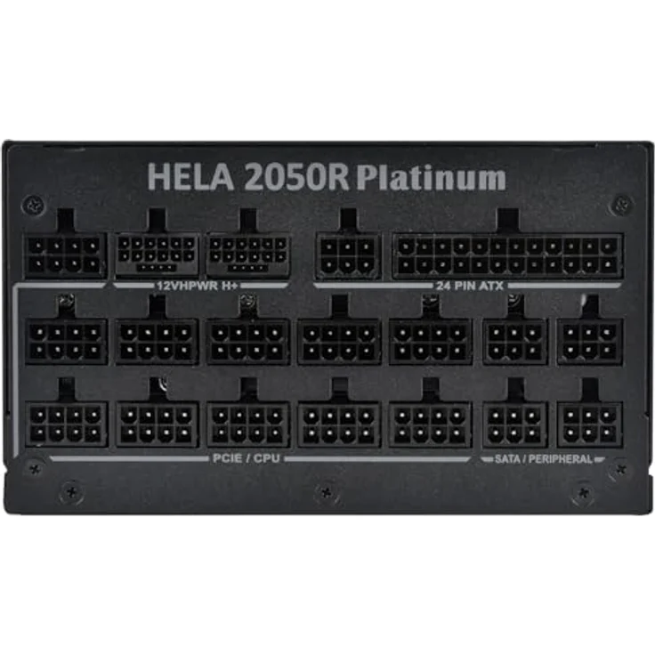 Silverstone SST-HA2050R-PM Platinum Netzteil, Cybernetics Platinum, vollmodulares Kabelmanagement, 2.050 Watt, ATX-3.0-Standard – Bild 5