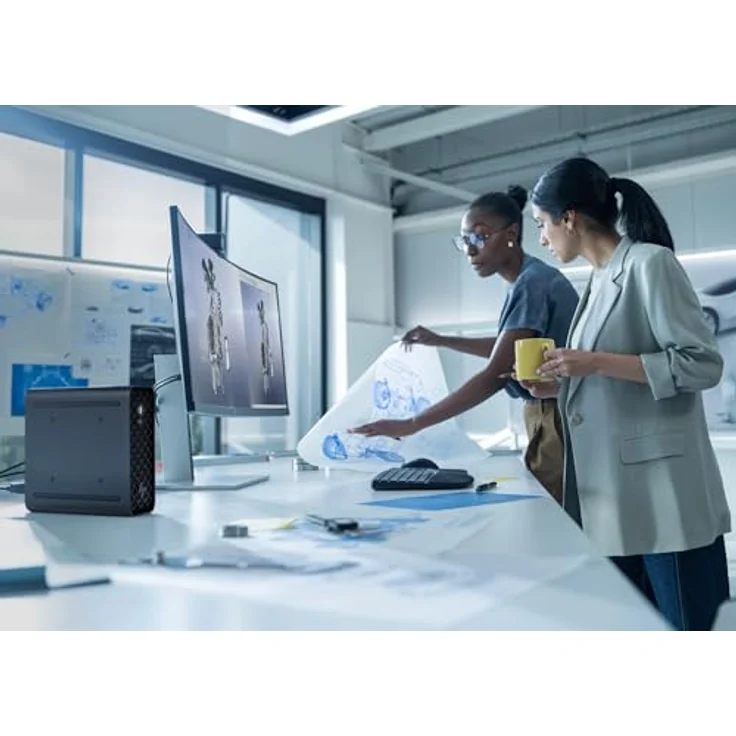 HP Z2 Mini G1i, Mini-PC mit Intel Core Ultra 7 265K, 32 GB RAM, 1 TB SSD, NVIDIA RTX 2000, Windows 11 Pro, schwarz – Bild 4